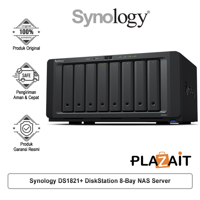 Synology DS1821+ DiskStation 8-Bay NAS Server Storage Cloud DS 1821+