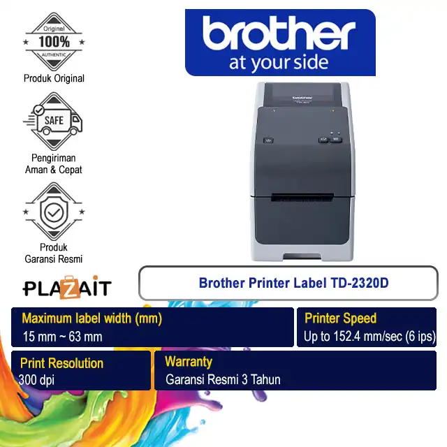 Brother Printer Label TD-2320D Label Maker