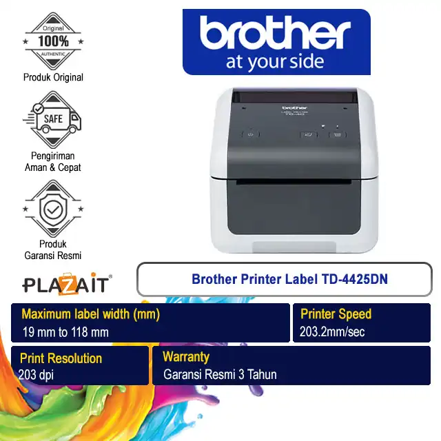 Brother Printer Label TD-4425DN Label Maker