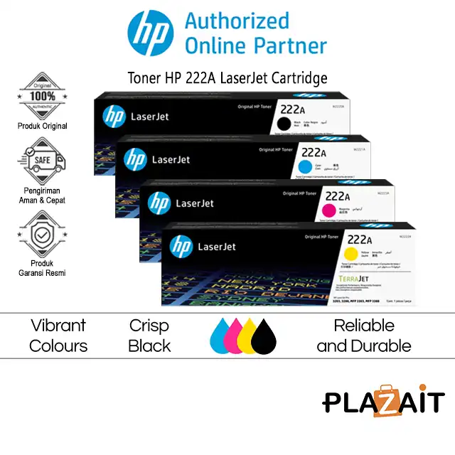 HP Toner 222A Original LaserJet Cartridge