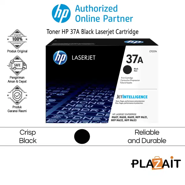 HP Toner 37A Original Laserjet Cartridge Black