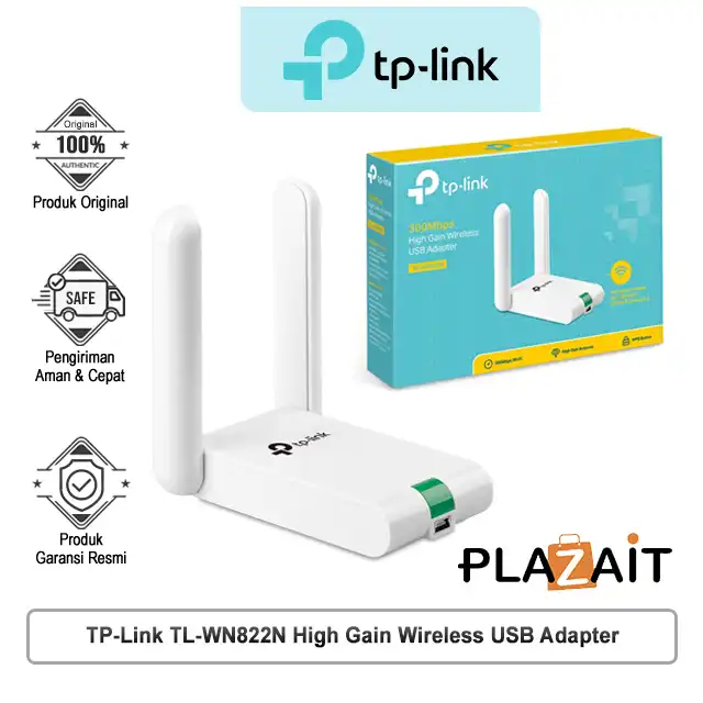TP-Link TL-WN822N 300Mbps High Gain Wireless USB Adapter