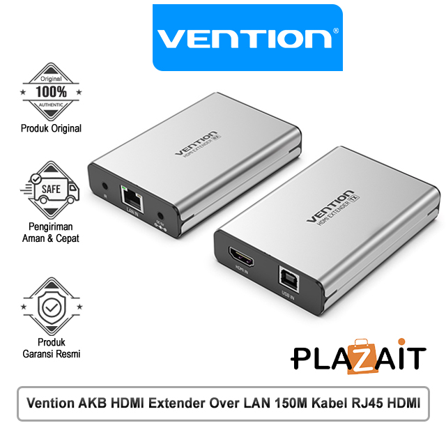 Vention AKB HDMI Extender Over LAN 150M Kabel RJ45 HDMI KVM Network Extender