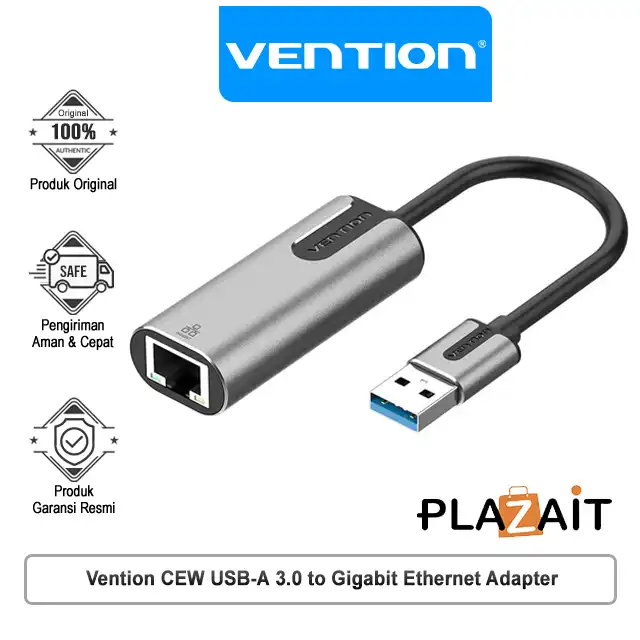Vention CEW USB-A 3.0 to Gigabit Ethernet Adapter