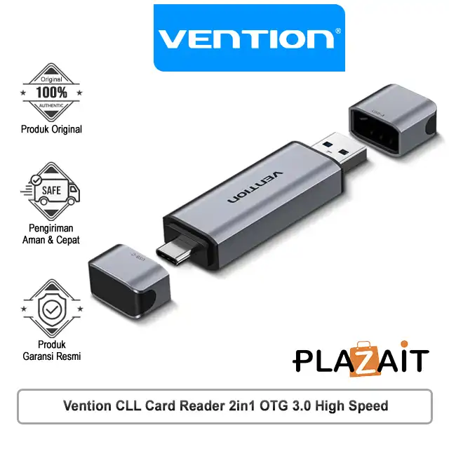 Vention CLL Card Reader 2in1 OTG 3.0 High Speed