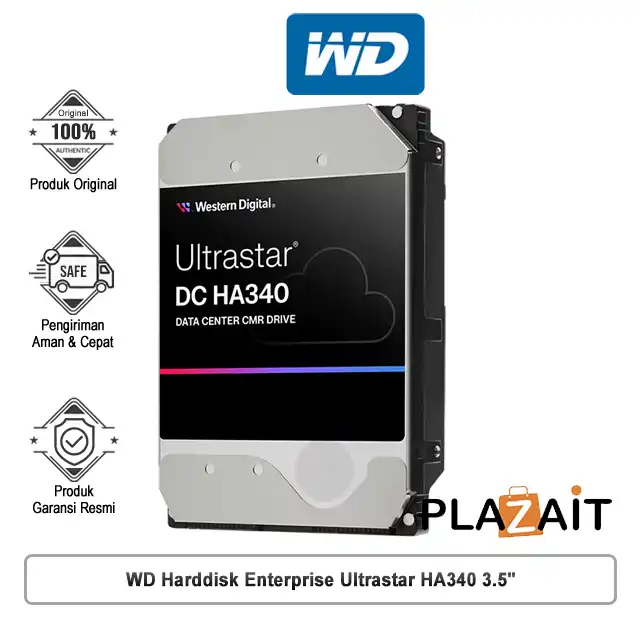WD Harddisk Internal Enterprise Ultrastar HA340 3.5" - 12TB