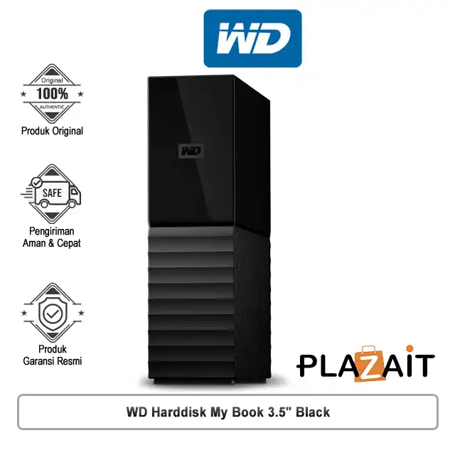 WD Harddisk External My Book 3.5" Black