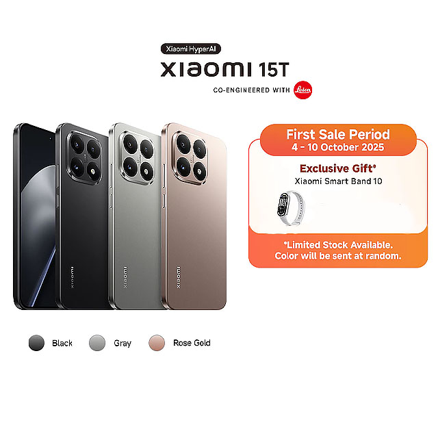 Xiaomi 15T 5G 12GB/512GB - Garansi Resmi