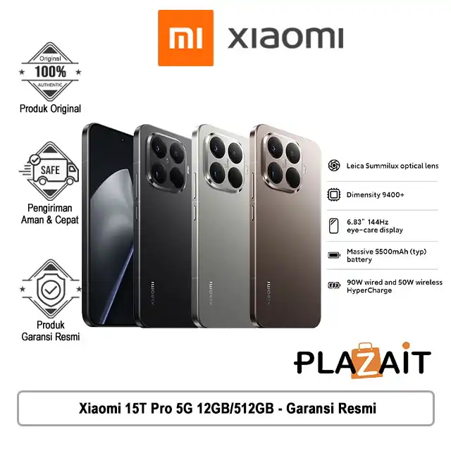 Xiaomi 15T Pro 5G 12GB/512GB - Garansi Resmi