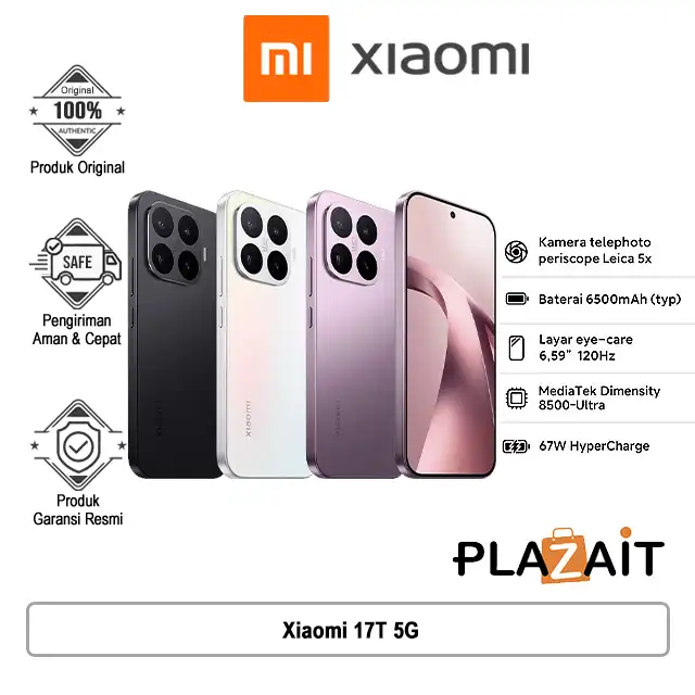 Xiaomi 17T 5G 12GB/512GB - Garansi Resmi