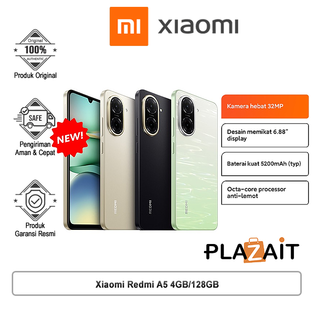 Xiaomi Redmi A5 LTE 4GB/128GB - Garansi Resmi