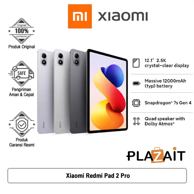 Xiaomi Redmi Pad 2 Pro 8GB/256GB - Garansi Resmi