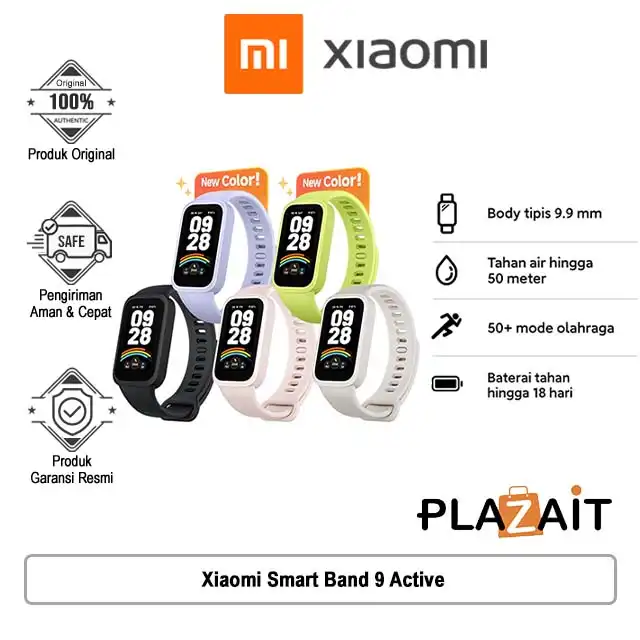 Xiaomi Smart Band 9 Active - Garansi Resmi